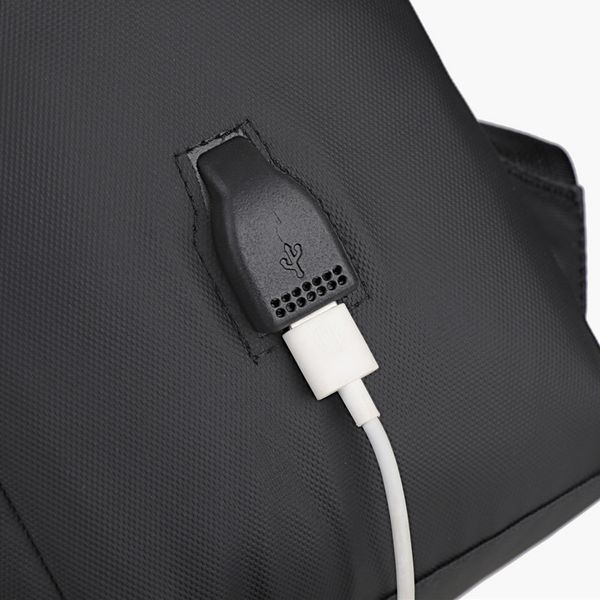 Рюкзак міський MSB 20 літрів спортивний портфель сучасний універсальний Backpack 0411 (Blk) фото