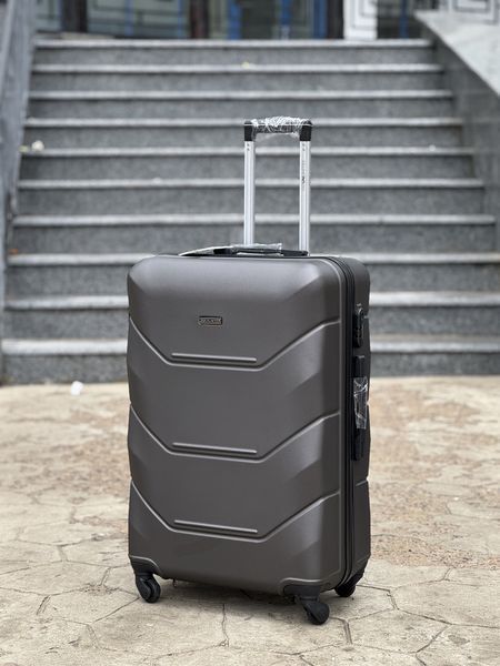 Wings Ударопрочный пластиковый Чемодан Большой (L), на 4 колесах Unlim 147 (grey) L Серый Unlim 147 (grey) L Серый Unlim 147 (grey) L фото