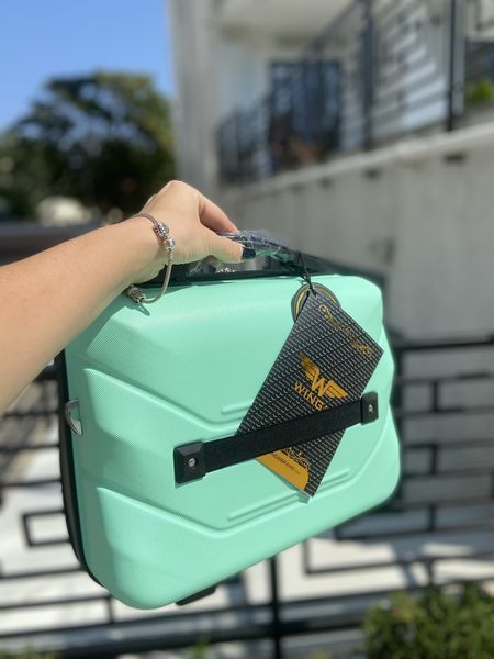 ABS Пластиковий кейс для Валізи Wings, дорожня сумка Wings 149 case (mint) Зеленый Wings 149 case (mint) Зеленый Wings 149 case (mint) фото