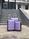 Wings Ударостійка пластикова Валіза Велика (L), на 4 колесах Unlim 147 (lavender) L Лавандовый Unlim 147 (lavender) L фото 1