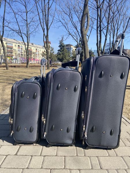 Маленький ( S ) Валіза, Wings на колесах, дорожня, сумка на колесах сірий Wings 1708 (grey) S серый Wings 1708 (grey) S фото