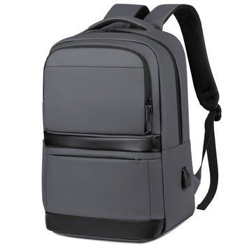 Рюкзак міський MSB 20 літрів спортивний портфель сучасний універсальний Backpack 0411 (Grey) фото