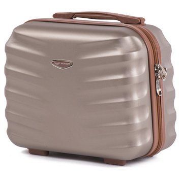 ABS Пластиковий кейс для Валізи Wings, дорожня сумка Wings case 402 (champagne) Бежевий Wings case 402 (champagne) Бежевий Wings case 402 (champagne) фото