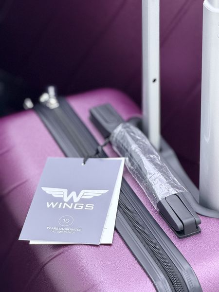 Wings 3 шт Комплект Валіз з розширенням, на колесах, дорожня сумка на колесах Wings 1099 (бор) All Бордовый Wings 1099 (boron) All фото