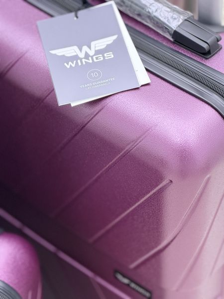 Wings 3 шт Комплект Валіз з розширенням, на колесах, дорожня сумка на колесах Wings 1099 (бор) All Бордовый Wings 1099 (boron) All фото