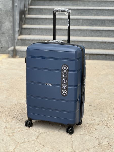 Wings 4 шт Комплект Валіз, на колесах, дорожня, сумка на колесах Wings HWF (blue) All Синій Wings HWF (blue) All фото