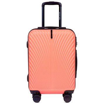 Wings 4 шт. Комплект чемоданов, на колесах, дорожная сумка на колесах Wings 120 (coral) All Коралловый Wings 120 (coral) All фото