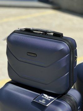 ABS Пластиковий кейс для Валізи Wings, дорожня сумка Wings 149 case (dark blue) Синій Wings 149 case (dark blue) Синій Wings 149 case (dark blue) фото