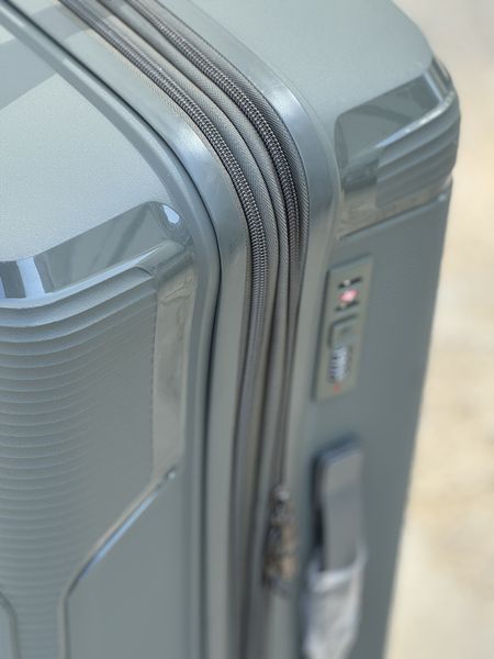 Комплект чемоданов (3шт) + расширение Полипропилен MSB дорожный на колесах 4 колеса 360* MSB 088 (olive) All фото