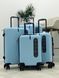 Wings 4 шт Комплект Валіз, на колесах, дорожня, сумка на колесах Wings 120 (light blue) All Голубой Wings 120 (light blue) All Голубой Wings 120 (light blue) All фото