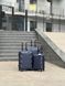 Wings Ударопрочный пластиковый Чемодан Большой (L), на 4 колесах Wings B147 (blue) L Синий Wings B147 (blue) L фото 1