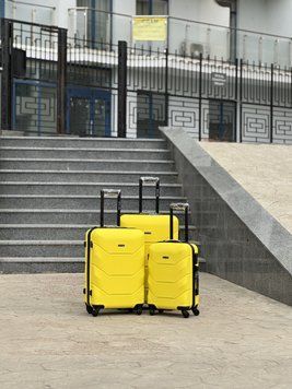 Wings Ударостійка пластикова Валіза Середня ( M ), на колесах Wings B147 (yellow) M Желтый Wings B147 (yellow) M Желтый Wings B147 (yellow) M фото