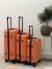 Wings 4 шт. Комплект чемоданов, на колесах, дорожная сумка на колесах Wings PH01 (orange) All Помаранчевий Wings PH01 (orange) All фото 2