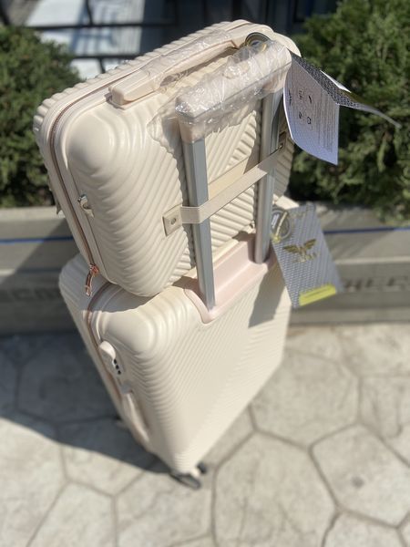 ABS Пластиковий кейс для Валізи Wings, дорожня сумка Wings case WN01 (white.) Белый Wings case WN01 (white.) Белый Wings case WN01 (white.) фото
