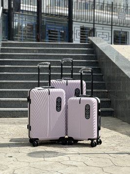 ABS Пластиковий кейс для Валізи Wings, дорожня сумка Wings case 120 (lavender) Лавандовый Wings case 120 (lavender) Лавандовый Wings case 120 (lavender) фото