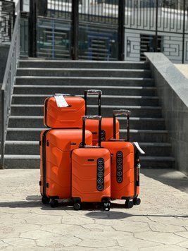 ABS Пластиковий кейс для Валізи Wings, дорожня сумка Wings 149 case (orange) Оранжевый Wings 149 case (orange) Оранжевый Wings 149 case (orange) фото