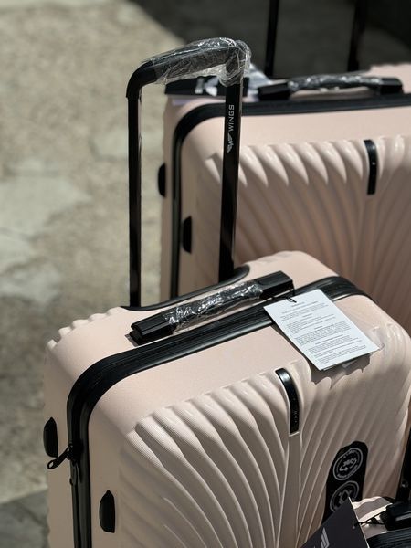 ABS Пластиковий кейс для Валізи Wings, дорожня сумка Wings case 120 (powder) Рожевий Wings case 120 (powder) Рожевий Wings case 120 (powder) фото